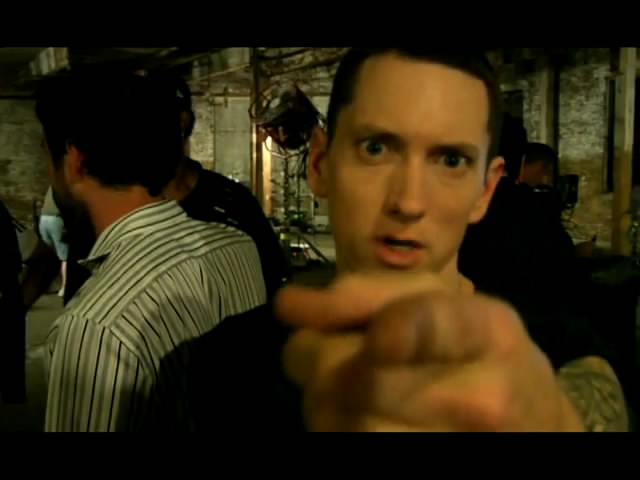 Eminem - Not Afraid Съемка Клипа
